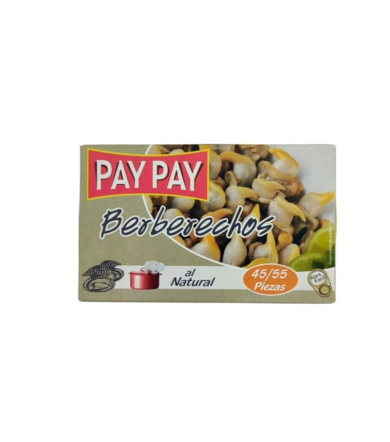 Berberechos 45/55 - Coques naturelles - Pay Pay - 111g