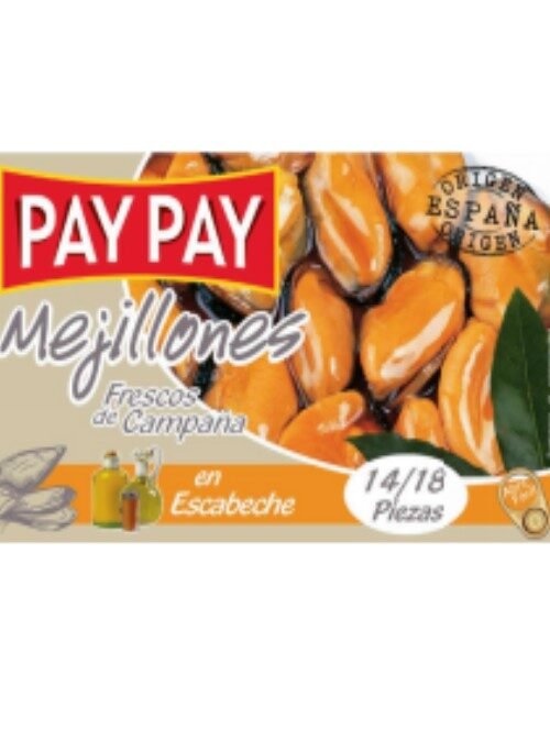 Moules à l'escabèche - Pay Pay - 115 g