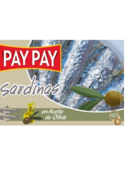 Sardines à l'huile d'olive - Pay Pay - 120 g