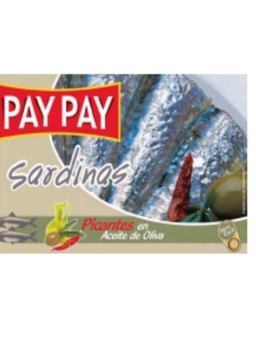 Sardinillas Picantes à l'huile d'olive - Pay Pay - 120 g