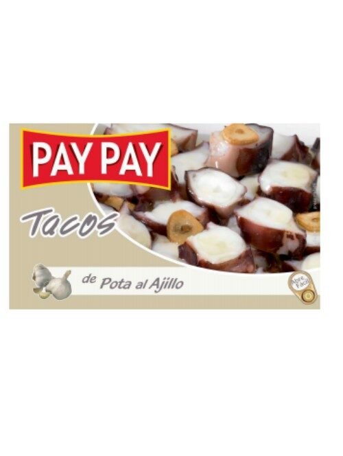 Tacos de Pota al Ajillo - Pay Pay