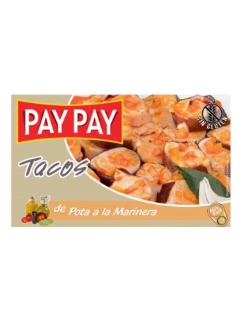 Tacos de Pota a la Marinera - Pay Pay